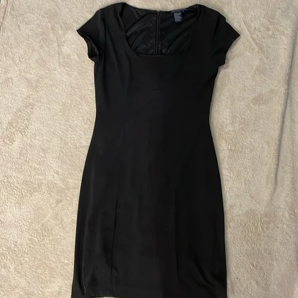 Boston Proper | Dresses | Boston Proper Travel Back Zip Black Dress With  Cap Sleeve Size 4 | Poshmark